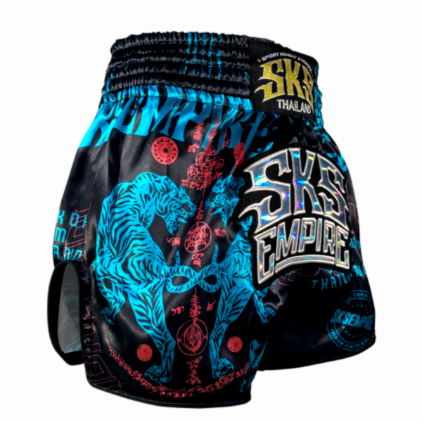 SKS 虎紋炸彈 黑色 M / L / XL 泰拳褲 運動短褲 SKS,泰拳褲,運動褲,拳擊,踢拳,泰拳,