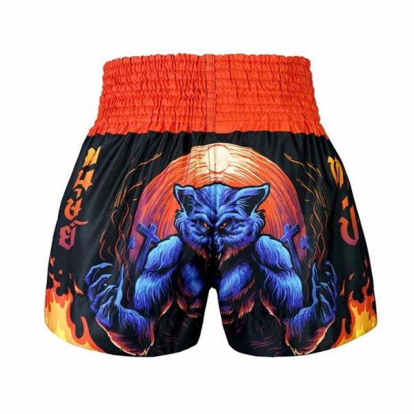 TUFF 午夜狼嚎 M / L 泰拳褲 踢拳 運動短褲 泰拳褲,運動短褲,泰拳,踢拳,拳擊,MMA,曼谷,野狼,狼人,