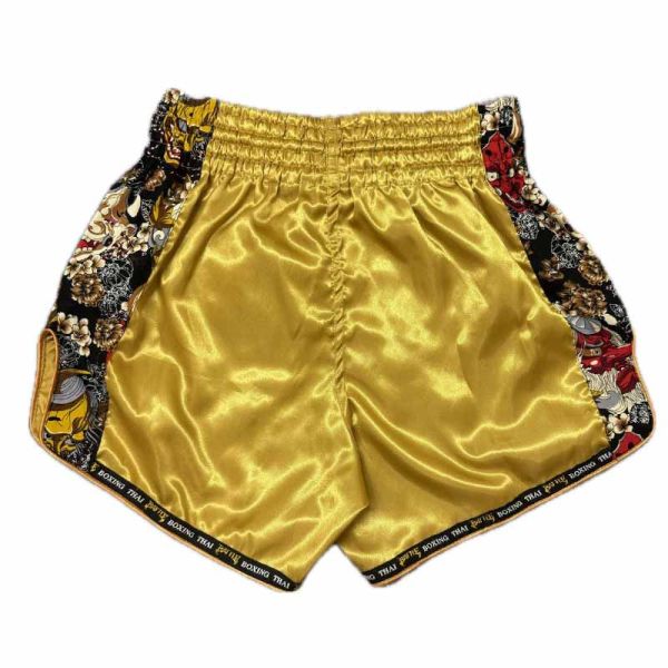 THAI BATTLE 黃金歌舞伎 M 泰拳褲 BATTLE,泰拳褲,運動褲,拳擊,踢拳,泰拳,KABUKI