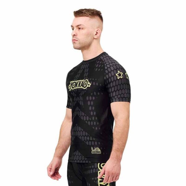 YOKKAO 未來之星 短袖 M / L 快乾 NOGI 防磨衣 YOKKAO,防磨衣,水母衣,MMA,綜合格鬥,防曬衣,BJJ,巴西柔術