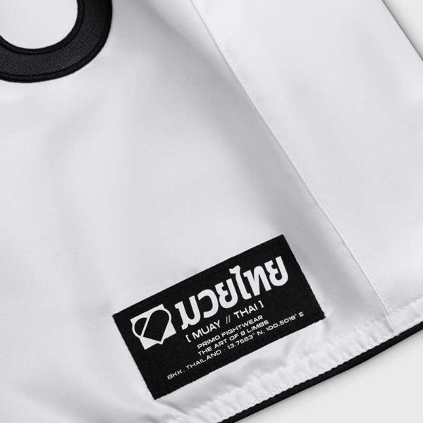 PRIMO 曼巴系列 素色白 S / M / L / XL 泰拳褲 運動短褲 運動短褲,泰拳褲,泰拳,PRIMO,白色,拳擊