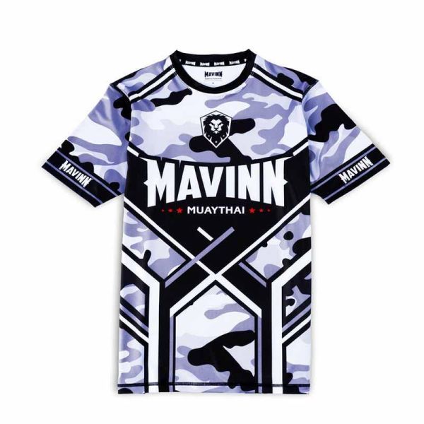MAVINN 戰術 Ｍ / L / XL / 2XL 灰款 休閒運動 排汗上衣 T 卹 休閒上衣,泰拳,MAVINN,灰色,排汗衫,休閒服飾,運動上衣,grey,迷彩