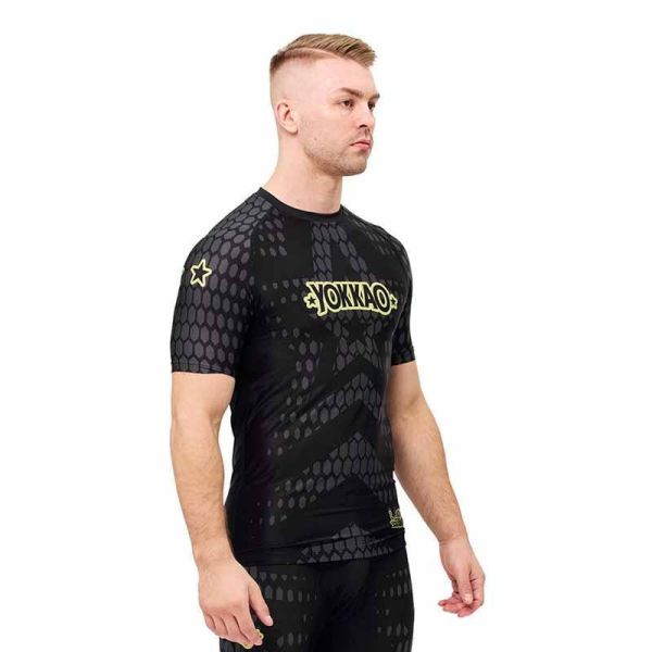 YOKKAO 未來之星 短袖 M / L 快乾 NOGI 防磨衣 YOKKAO,防磨衣,水母衣,MMA,綜合格鬥,防曬衣,BJJ,巴西柔術