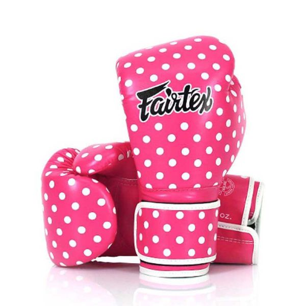Fairtex 粉色圓點 10oz BGV14 拳擊手套 格鬥裝備,拳套,泰拳,FAIRTEX,粉色,拳擊,踢拳