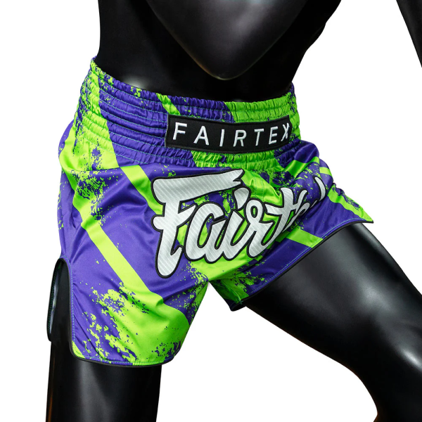 Fairtex 街頭之王 M / L 紫藍款 泰拳褲 FAIRTEX,泰拳褲,運動褲,拳擊,踢拳,泰拳,