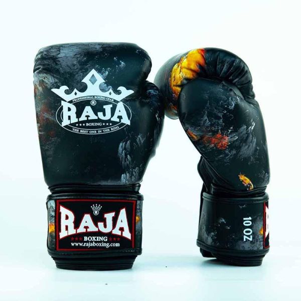 RAJA 泰國 Fancy 12oz 14oz 雷雲 真皮 拳擊手套 拳套,RAJA,拳擊,踢拳,泰拳,拳擊