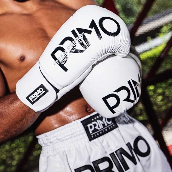 PRIMO 曼巴系列 素色白 10oz 12oz 14oz 真皮 拳擊手套 格鬥裝備,拳套,泰拳,PRIMO,黑色,拳擊
