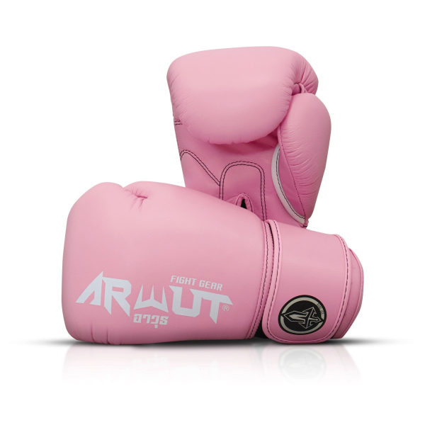 Arwut 粉色 10oz 真皮 素面 拳擊手套 泰國,粉色,拳套,拳擊,踢拳,泰拳,muaythai