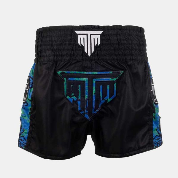 MTM 稜鏡波光 藍色 S 泰拳褲 泰拳褲,MTM,拳擊,踢拳,泰拳,muaythai,thaishort