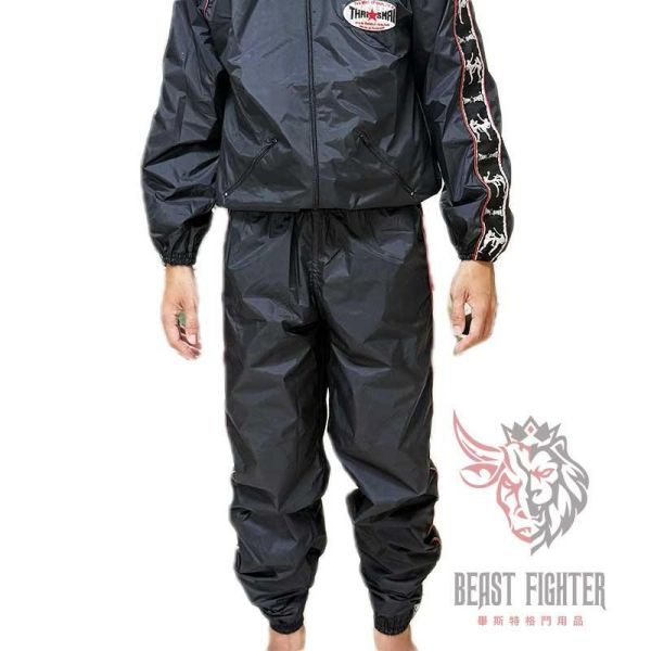 THAISMAI 衣帽款 M / XL 紅色 減重衣 備賽,減重,泰拳,THAISMAI,黑色,脫水,踢拳,桑拿服