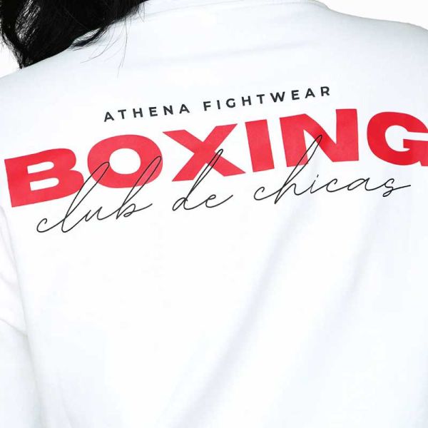 ATHENA 休閒上衣 S / M 白色 長版 T 卹 拳擊女孩俱樂部 上衣,休閒上衣,泰拳,ATHENA,黑色,長版上衣,休閒服飾,oversized