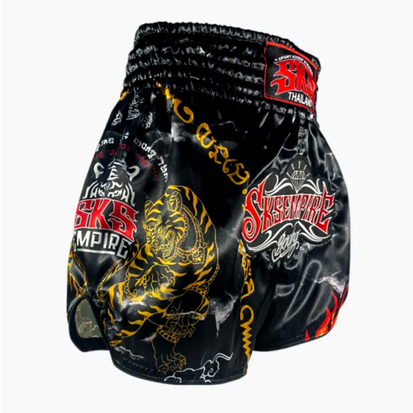 SKS 煉獄系列 XL / 2XL 烈焰虎 泰拳褲 運動短褲 SKS,泰拳褲,運動褲,拳擊,踢拳,泰拳,