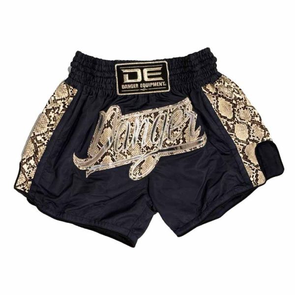 Danger 野蟒 黑金 L 泰拳褲 Danger,泰拳褲,運動褲,拳擊,踢拳,泰拳,