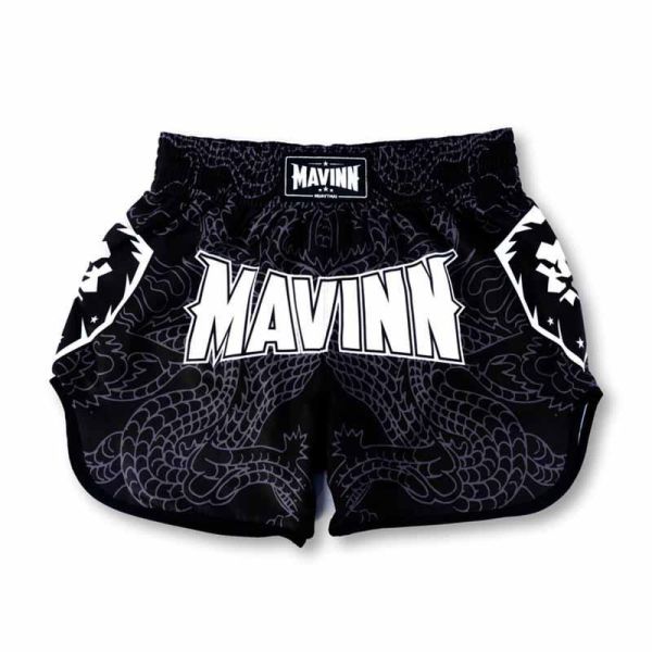 MAVINN 深度黑色 Ｍ / L / XL / 2XL 運動短褲 泰拳褲 休閒短褲,泰拳,MAVINN,黑色,快乾褲,休閒服飾,運動短褲,black