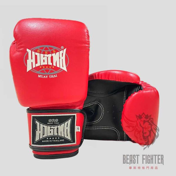 SRS 新手 10oz 紅色 拳擊手套 拳套,拳擊手套,泰拳,踢拳,拳擊,MMA,武術,紅色,有氧拳擊