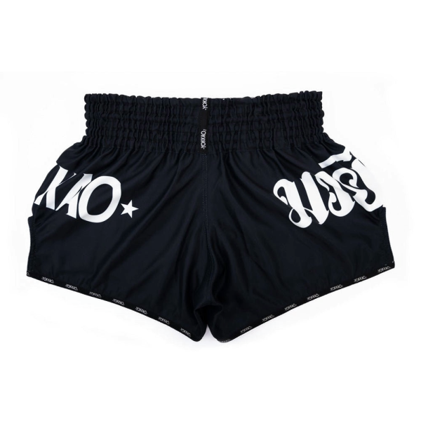 YOKKAO 素色LOGO  S / M / L / XL 黑色 泰拳褲 踢拳 運動短褲 泰拳褲,運動短褲,泰拳,踢拳,拳擊,曼谷,YOKKAO,black
