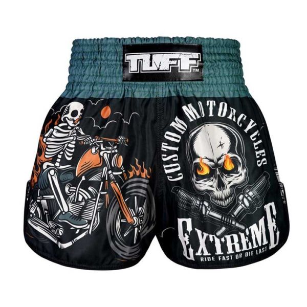 TUFF 骷髏騎士 L / XL / 2XL 泰拳褲 踢拳 運動短褲 泰拳褲,運動短褲,泰拳,踢拳,拳擊,MMA