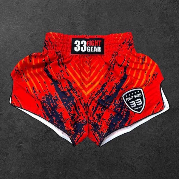 33 FIGHT 烈焰 M / XL 泰拳褲 33fight,泰拳褲,運動褲,拳擊,踢拳,泰拳,