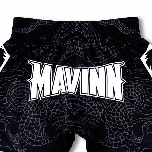 MAVINN 深度黑色 Ｍ / L / XL / 2XL 運動短褲 泰拳褲 休閒短褲,泰拳,MAVINN,黑色,快乾褲,休閒服飾,運動短褲,black