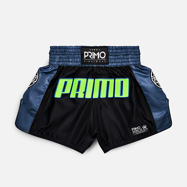 PRIMO 藍黑款 XL 泰拳褲 運動短褲 運動短褲,泰拳褲,泰拳,PRIMO,黑色,拳擊,藍色