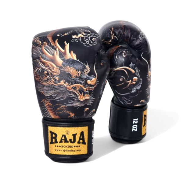 RAJA 祥雲金龍 14oz 真皮 拳擊手套 拳套,RAJA,拳擊,踢拳,泰拳,拳擊