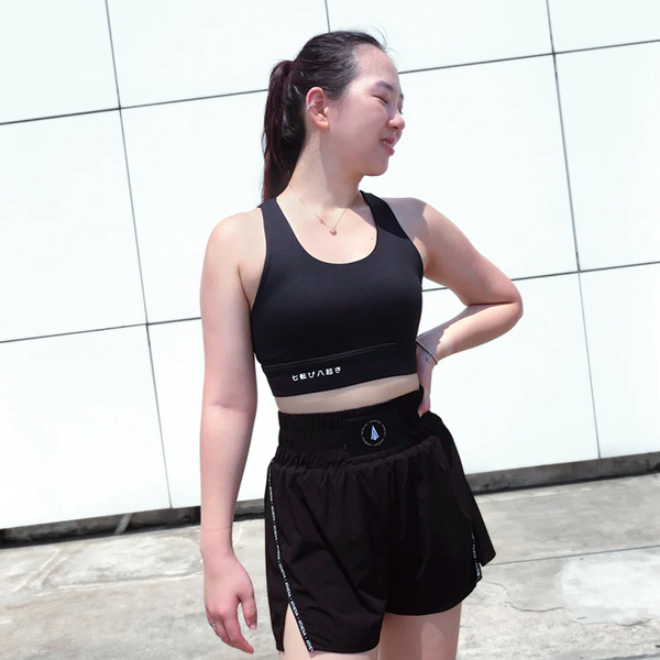 ATHENA Theia S / L 黑色 運動內衣 運動內衣,bra,泰拳,ATHENA,黑色,重訓,有氧