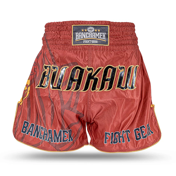 Buakaw 播求 焰火蓮花 M / L / XL 泰拳褲 泰拳褲,運動短褲,泰拳,踢拳,拳擊,MMA