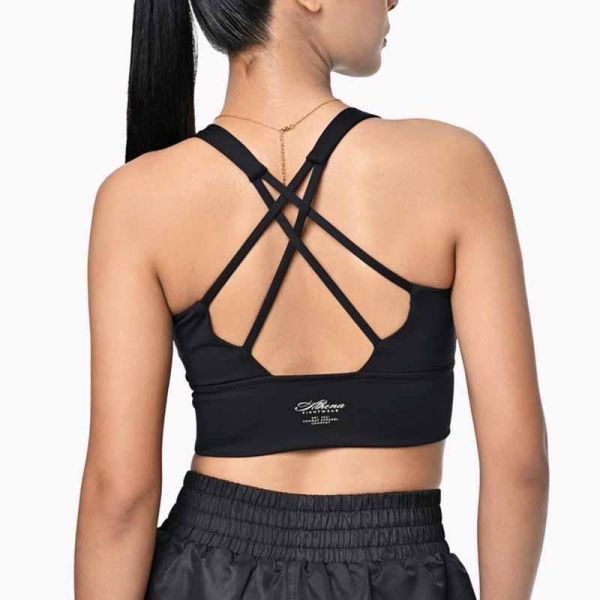 ATHENA 運動內衣 S / M / L / XL 赫拉 後背交叉 黑色 運動內衣,bra,泰拳,ATHENA,黑色,重訓,有氧
