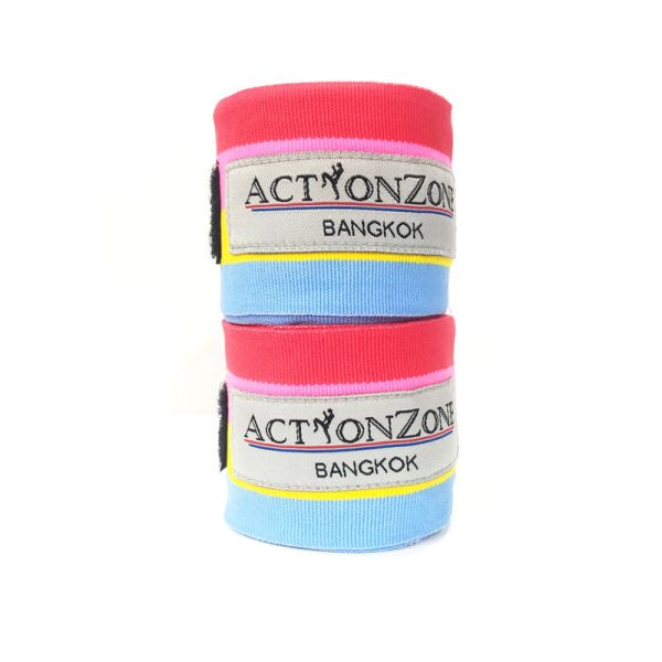 Action Zone 手綁帶 3米 4.5米 彩虹 彈性棉質 綁手 格鬥裝備,MMA,泰拳,FAIRTEX,綠色,手綁帶,纏手,mint,薄荷綠,湖水綠