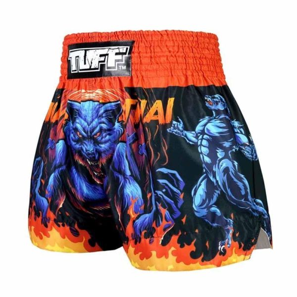 TUFF 午夜狼嚎 M / L 泰拳褲 踢拳 運動短褲 泰拳褲,運動短褲,泰拳,踢拳,拳擊,MMA,曼谷,野狼,狼人,