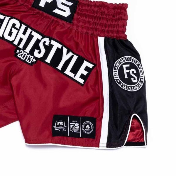 INFIGHT STYLE 復古 IVY 紅款 2XL 泰拳褲 泰拳褲,泰國,拳擊,紅色,MMA,踢拳,red