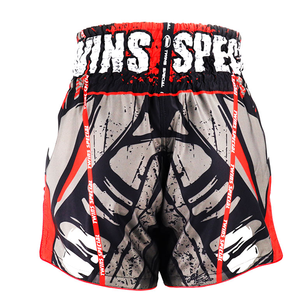TWINS 漆紅惡魔 Demon M / L / XL 泰拳褲 泰拳褲,運動短褲,泰拳,踢拳,拳擊,MMA