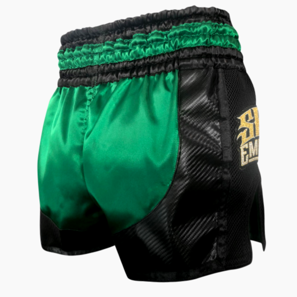 SKS Kevlar 黑綠混色 L 泰拳褲 運動短褲 SKS,泰拳褲,運動褲,拳擊,踢拳,泰拳,