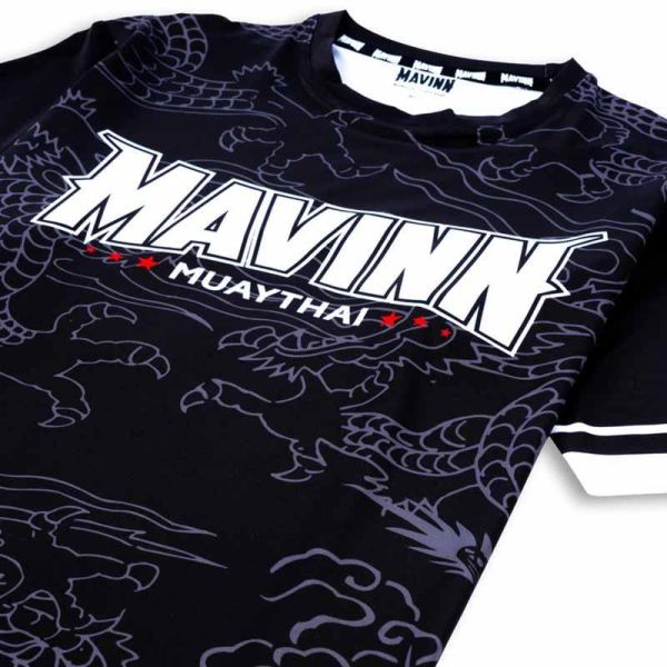MAVINN 深度黑色 Ｍ / L / XL / 2XL 休閒運動 排汗上衣 T 卹 上衣,休閒上衣,泰拳,MAVINN,黑色,排汗衫,休閒服飾,運動上衣,black