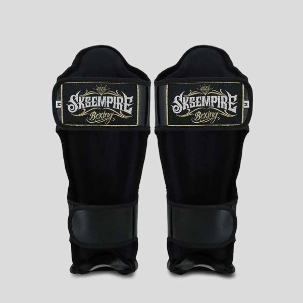SKS 黃金猛虎 黑色 M / L 護腳脛 護腳脛,護脛,護腿,踢拳,泰拳