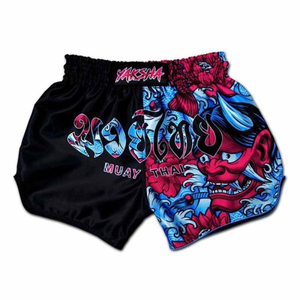 Muay Thai 夜叉 S / M / L / XL / 2XL泰拳褲 夜叉,泰拳褲,運動褲,拳擊,踢拳,泰拳,黑色