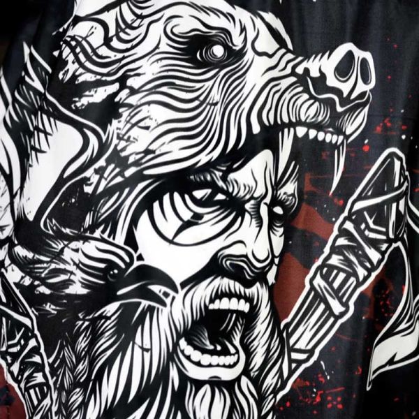 TUFF 野蠻維京 黑色 L / XL / 2XL 泰拳褲 踢拳 運動短褲 泰拳褲,運動短褲,泰拳,踢拳,拳擊,MMA