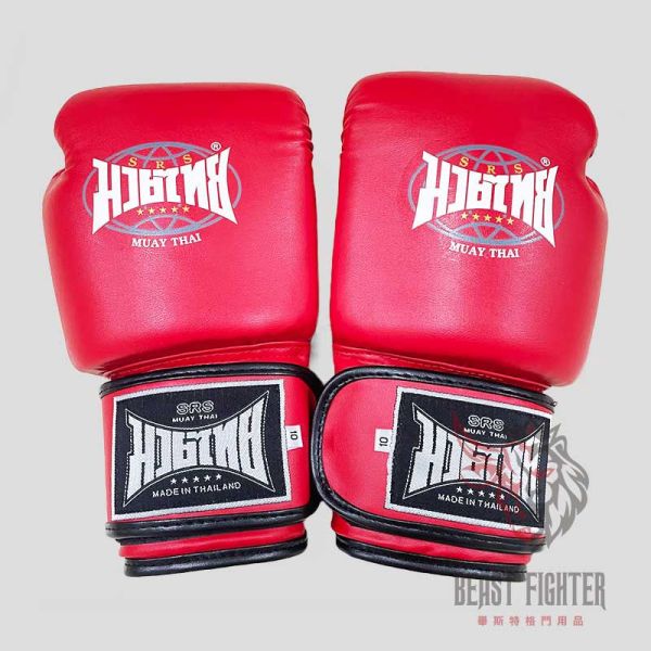 SRS 新手 10oz 紅色 拳擊手套 拳套,拳擊手套,泰拳,踢拳,拳擊,MMA,武術,紅色,有氧拳擊