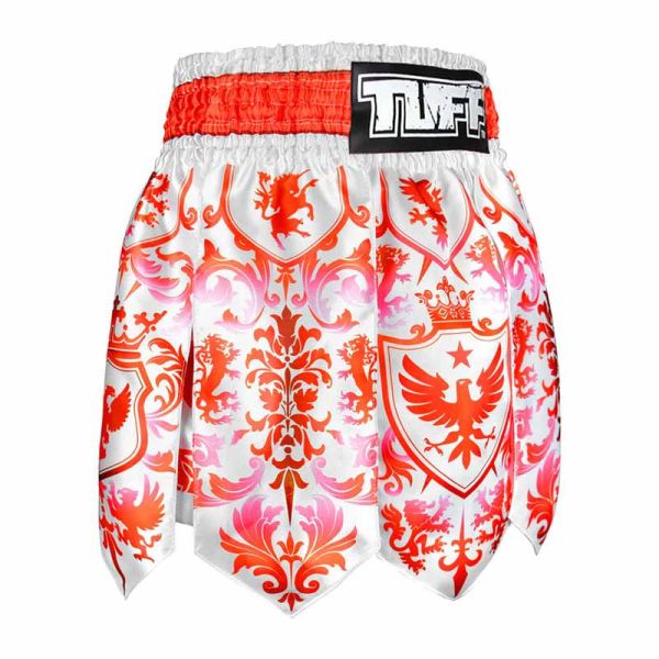 TUFF 角鬥士 紅白 M / XL / 2XL 泰拳褲 踢拳 運動短褲 泰拳褲,運動短褲,泰拳,踢拳,拳擊,MMA
