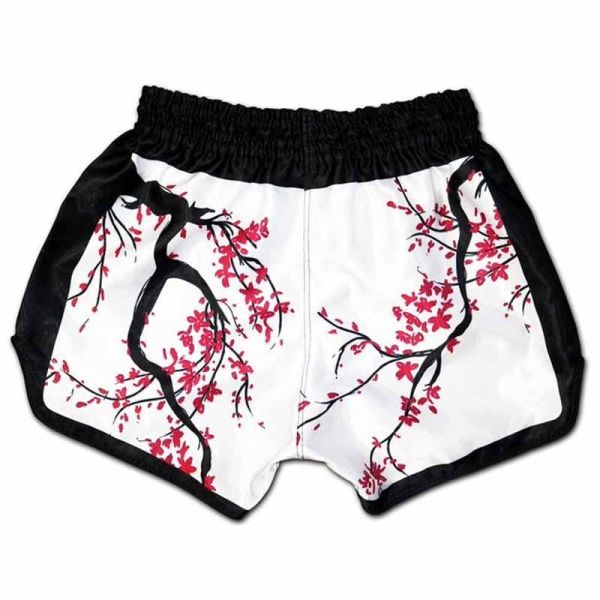 Muay Thai 櫻花武士 S / M / 2XL泰拳褲 武士,泰拳褲,運動褲,拳擊,踢拳,泰拳,康納,黑色,櫻花