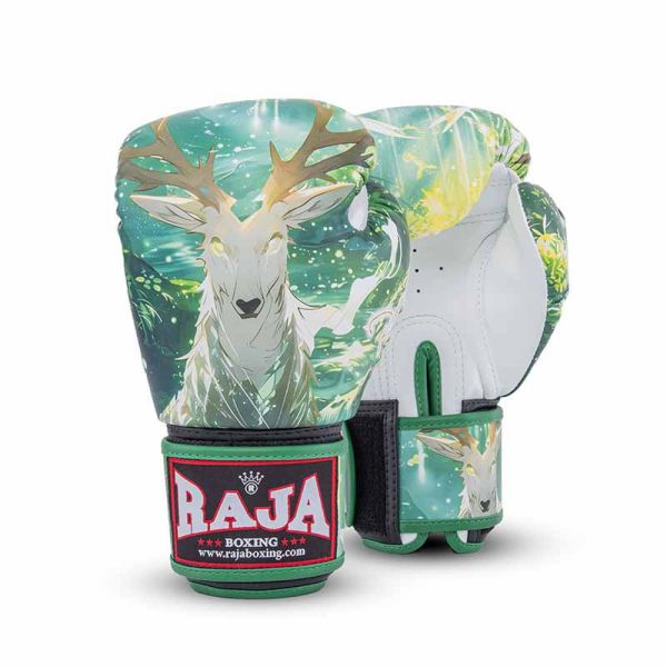 RAJA 泰國 Fancy 10oz 12oz 14oz 16oz 森林之歌 真皮 拳擊手套 拳套,RAJA,拳擊,踢拳,泰拳,拳擊