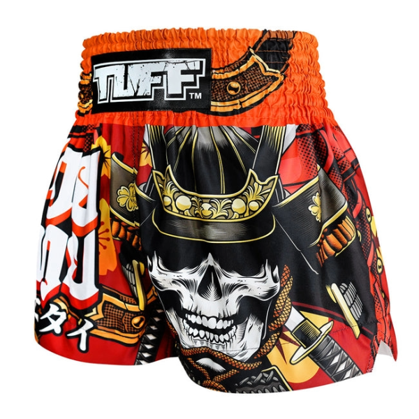 TUFF 骷髏武士 M / L / XL泰拳褲 踢拳 運動短褲 泰拳褲,運動短褲,泰拳,踢拳,拳擊,MMA,武士
