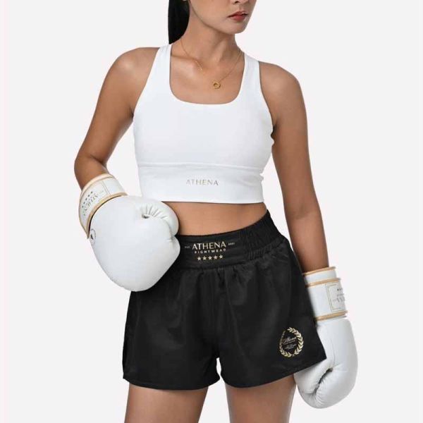 ATHENA 雅典娜 12oz 白金款 極細纖 拳擊手套 泰拳,踢拳,拳擊,雅典娜,白色,拳套