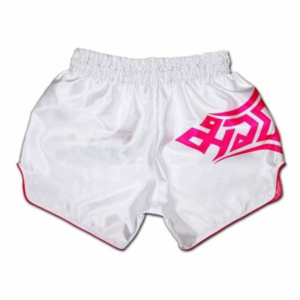 Muay Thai 部落勇士 粉白 XS / S / M / L 泰拳褲 泰拳褲,運動褲,拳擊,踢拳,泰拳,粉色,白色