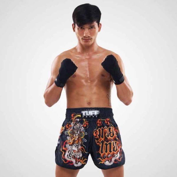 TUFF 雷神之怒 M / L / XL 泰拳褲 踢拳 運動短褲 泰拳褲,運動短褲,泰拳,踢拳,拳擊,MMA,雷神,日本