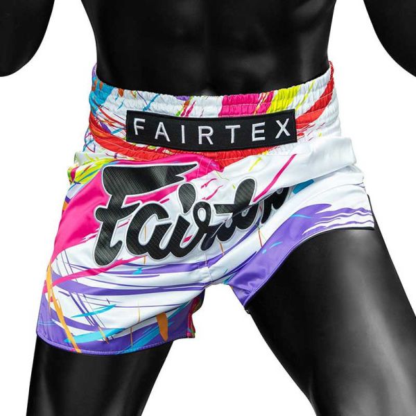 Fairtex 音樂祭典 M / L 白款 泰拳褲 FAIRTEX,泰拳褲,運動褲,拳擊,踢拳,泰拳,