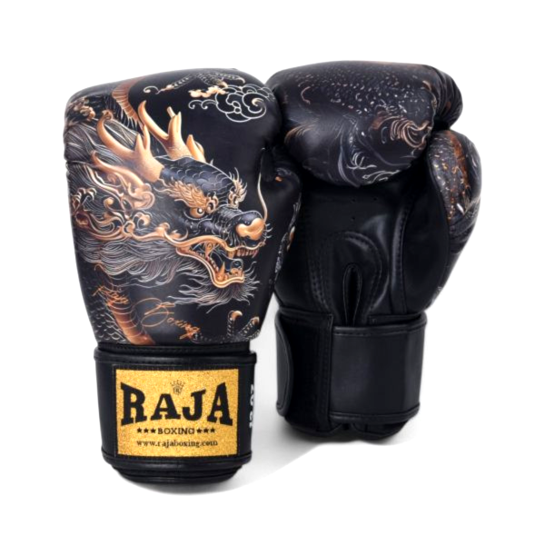 RAJA 祥雲金龍 14oz 真皮 拳擊手套 拳套,RAJA,拳擊,踢拳,泰拳,拳擊