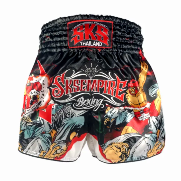 SKS 煉獄系列 L / XL 泰拳勇士 泰拳褲 運動短褲 SKS,泰拳褲,運動褲,拳擊,踢拳,泰拳,