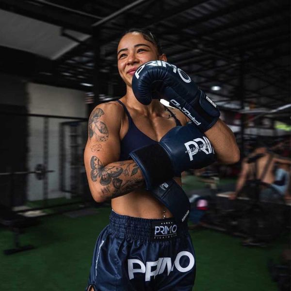PRIMO 曼巴系列 海軍藍 M / L / XL 泰拳褲 運動短褲 運動短褲,泰拳褲,泰拳,PRIMO,藍色,拳擊