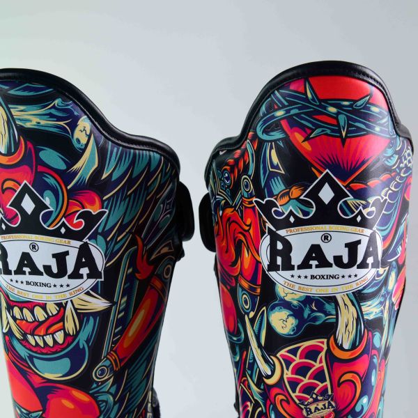 RAJA  真皮 巨人 M / L 輕量型 護腳脛 護腳脛,護脛,護腿,踢拳,泰拳